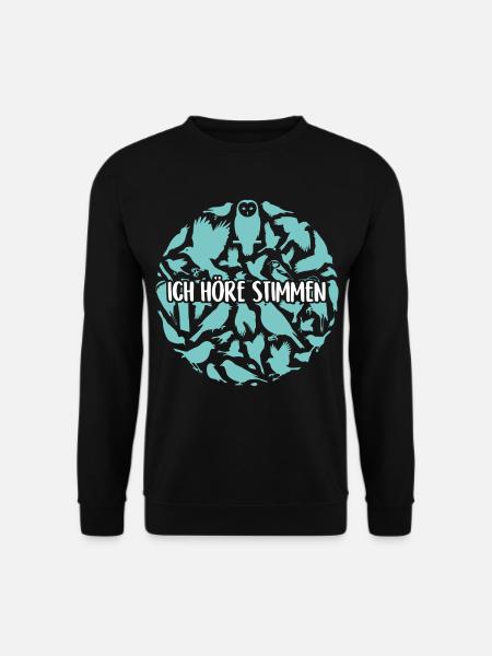 Birdwatching - Unisex Pullover - Schwarz