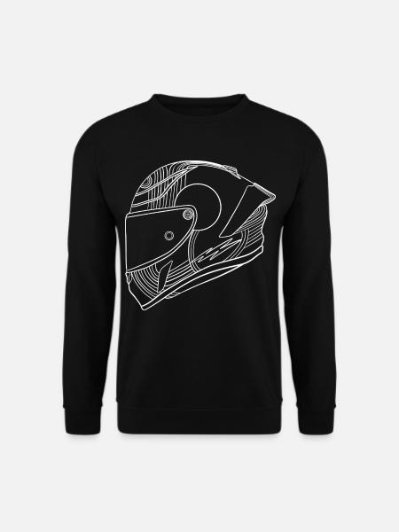 Weis Helm - Unisex Pullover - Schwarz