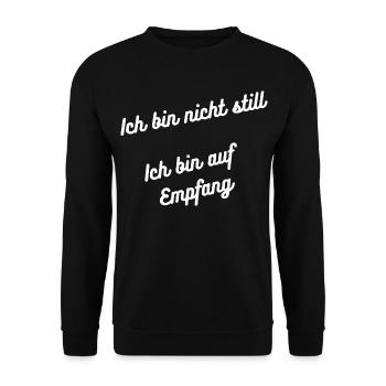 Heimatliebe Nord - Unisex Pullover - Schwarz - Vorne - Alina (178cm) & Michal (187cm)