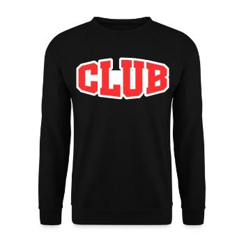 Club - Unisex Pullover - Schwarz - Vorne - Alina (178cm) & Michal (187cm)