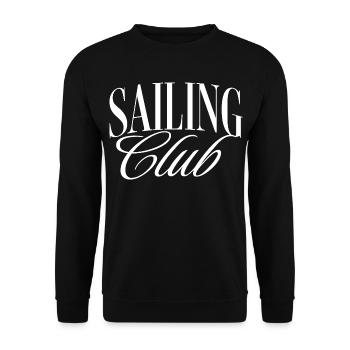 Sailing Club - Unisex Pullover - Schwarz - Vorne - Alina (178cm) & Michal (187cm)