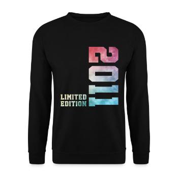 15e anniversaire Édition Limitée 2011 Millésime 2011 - Sweat-shirt Unisexe - noir - Devant - Alina (178cm) & Michal (187cm)