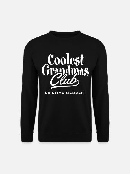 Coolest Grandmothers Club Logo - Unisex Sweatshirt - black