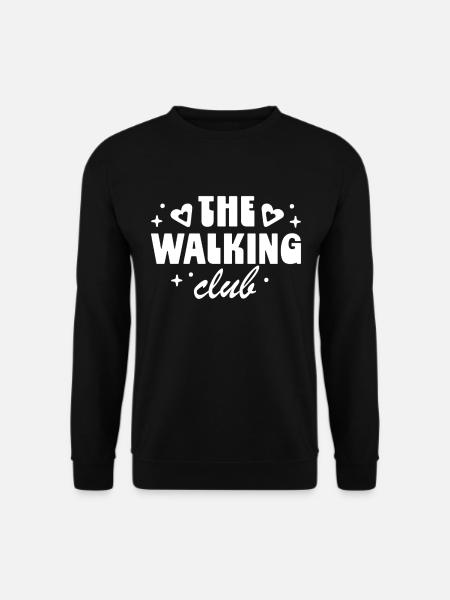 Walking club girls walk group - Unisex Sweatshirt - black