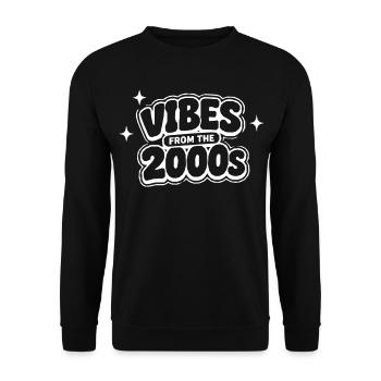 Ambiances des années 2000 - Sweat-shirt Unisexe - noir - Devant - Alina (178cm) & Michal (187cm)