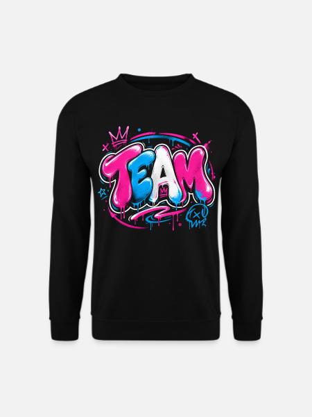 Team - Unisex Pullover - Schwarz