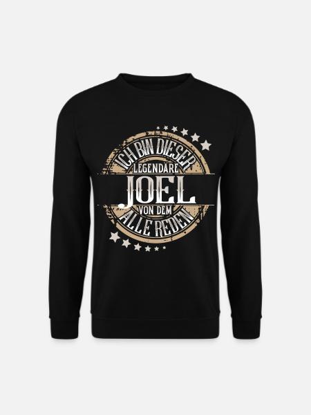 Joel - Unisex Pullover - Schwarz