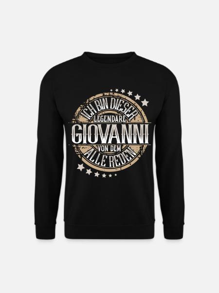 Giovanni - Unisex Pullover - Schwarz