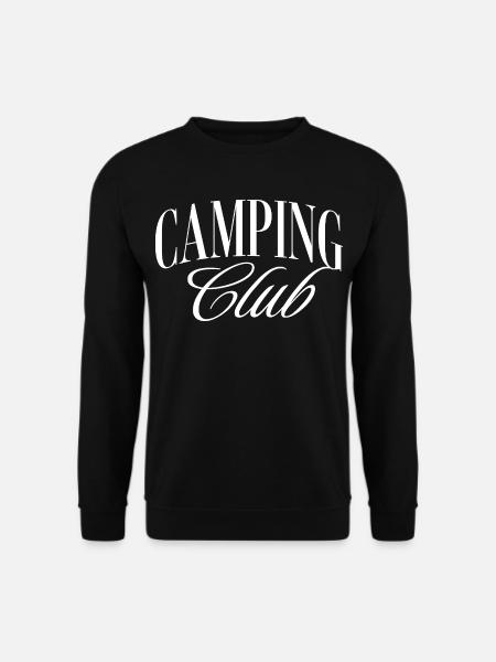 Camping Club - Unisex Pullover - Schwarz