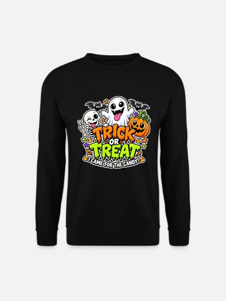 ⚫ Trick or Treat – Candy Crew - Unisex Pullover - Schwarz