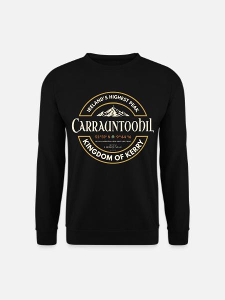 Carrauntoohil Irland | European Heritage Series. - Unisex Pullover - Schwarz