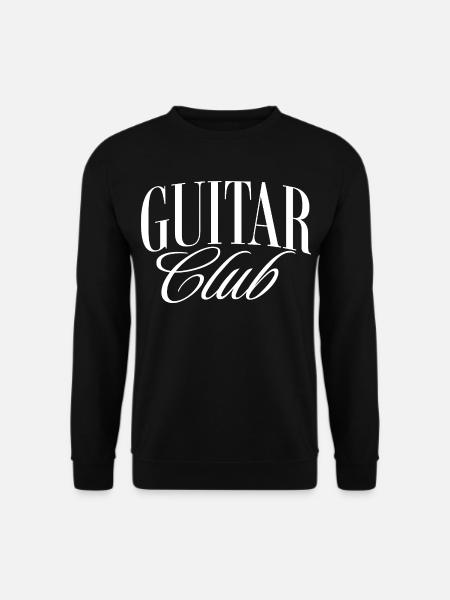 Gitarren Club - Unisex Pullover - Schwarz