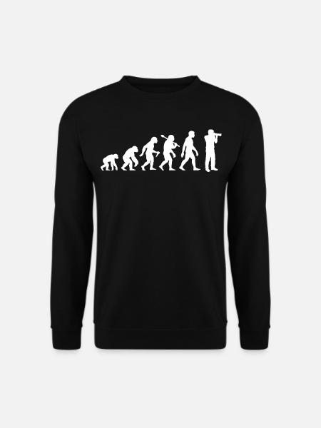 Fotograf Evolution für Photographen - Unisex Pullover - Schwarz
