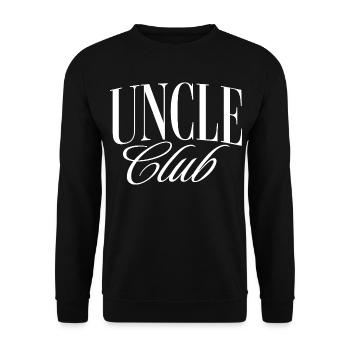 Onkel Club - Unisex Pullover - Schwarz - Vorne - Alina (178cm) & Michal (187cm)