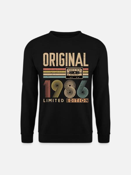 40. Geburtstag, 40 Jahre - Unisex Pullover - Schwarz
