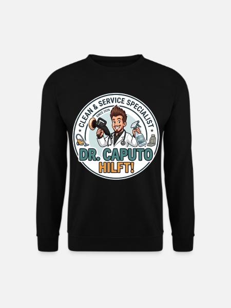 Dr. Caputo hilft - Unisex Pullover - Schwarz