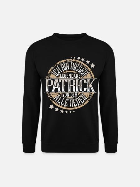 Patrick - Unisex Pullover - Schwarz