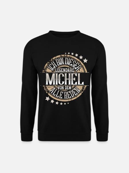 Michel - Unisex Pullover - Schwarz