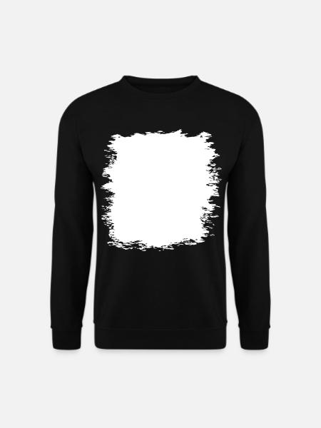 Grunge Textur Hintergrund (Used Look) - Unisex Pullover - Schwarz