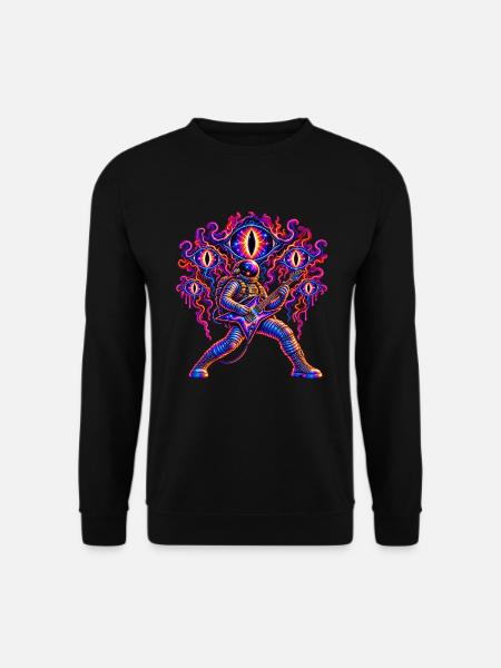 KOSMISCHER ROCKER | Das Publikum jenseits - Unisex Pullover - Schwarz