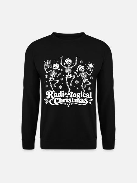 Radiological Xmas - Unisex Pullover - Schwarz