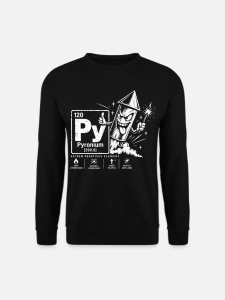 Pyronium - Unisex Pullover - Schwarz