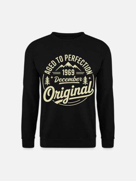 Dezember 1969 Dezember 1969 - Unisex Pullover - Schwarz