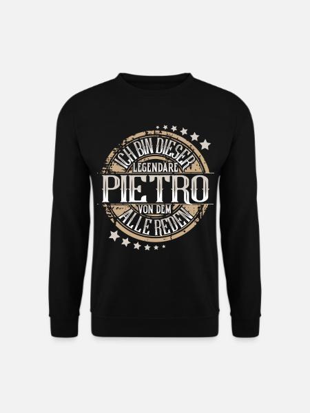 Pietro - Unisex Pullover - Schwarz