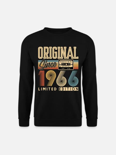 60. Geburtstag, 60 Jahre - Unisex Pullover - Schwarz