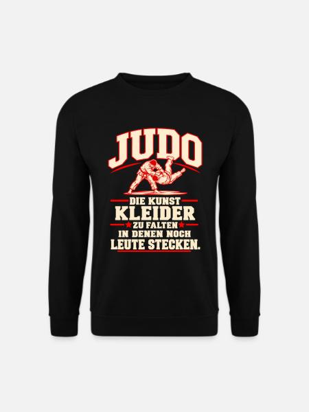 judo - Unisex Pullover - Schwarz