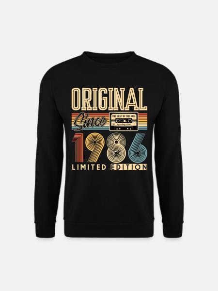 40. Geburtstag, 40 Jahre - Unisex Pullover - Schwarz