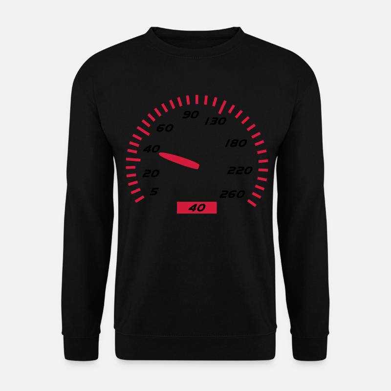 Geburtstag - 40 - Unisex Pullover - Schwarz