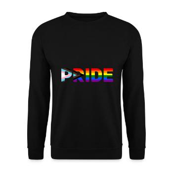 Pride - Unisex Pullover - Schwarz - Vorne - Alina (178cm) & Michal (187cm)