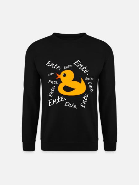 Ente Ente Ente - Unisex Pullover - Schwarz