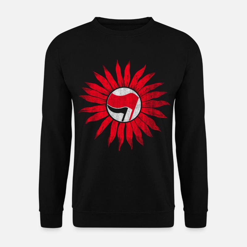 ANTIFASCHIST ACTION ANTIFA INTERNATIONAL - Unisex Sweatshirt - black