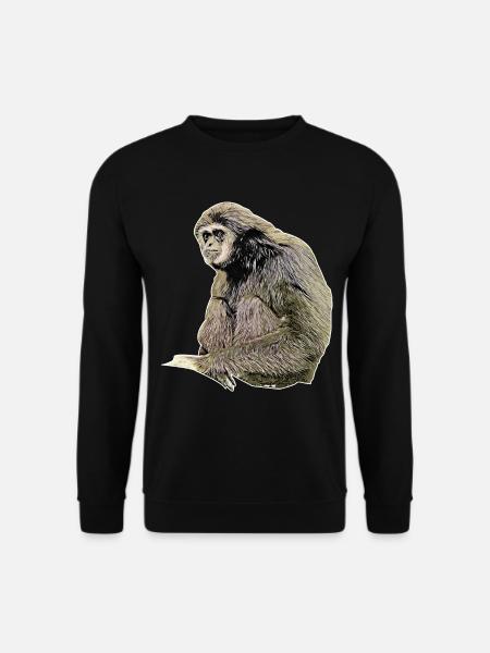 Gibbone - Felpa unisex - nero