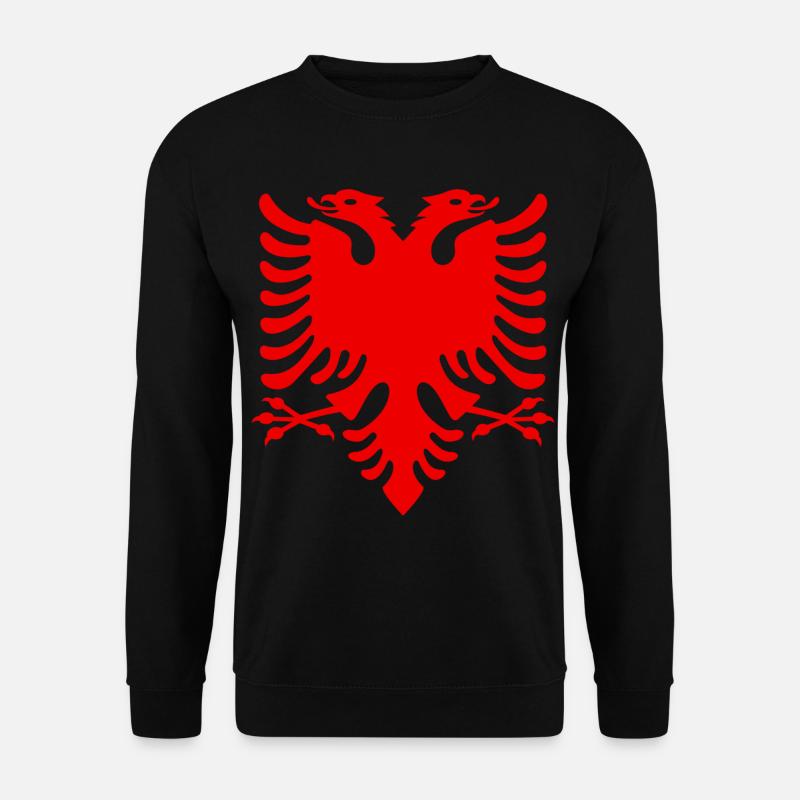 Albanian eagle - Unisex Sweatshirt - black