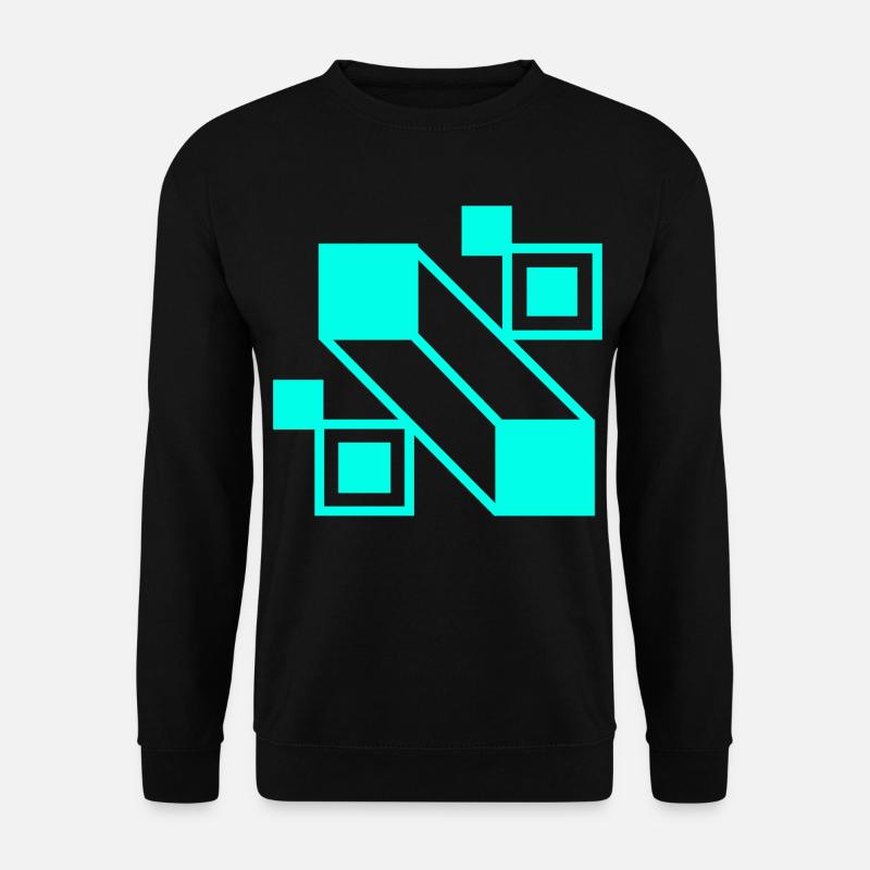 Abstract forms - Unisex Sweatshirt - black