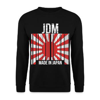 Si un jour la vitesse me tue.. / Paul Walker JDM - Sweat-shirt Unisexe - noir - Devant - Alina (178cm) & Michal (187cm)