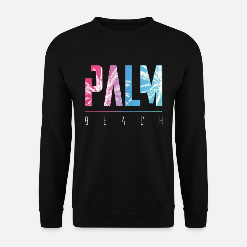 Palm Beach - Unisex Pullover - Schwarz