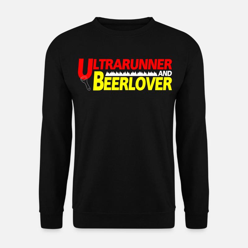 Ultrarunner Biertrinker - Unisex Pullover - Schwarz