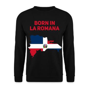 La Romana - Unisex Pullover - Schwarz - Vorne - Alina (178cm) & Michal (187cm)