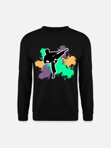 Karate Kampfsport - Unisex Pullover - Schwarz