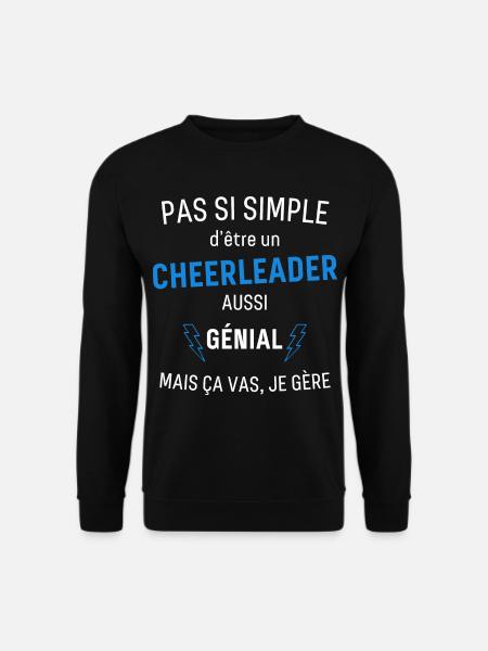 Cheerleader Génial - Sweat-shirt Unisexe - noir