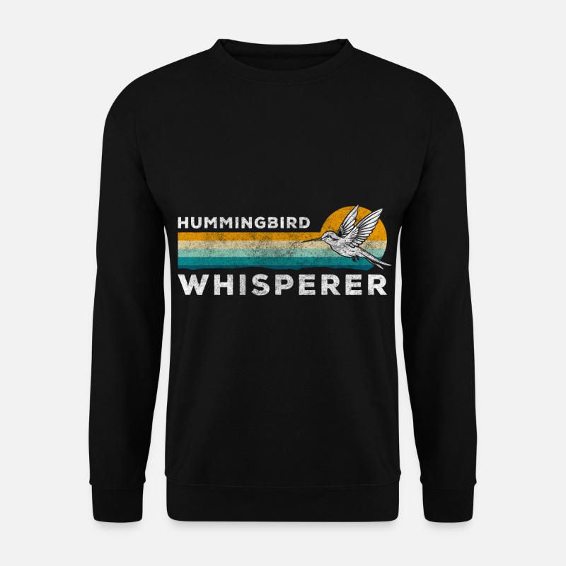 Vogel Tiere Leben - Unisex Pullover - Schwarz