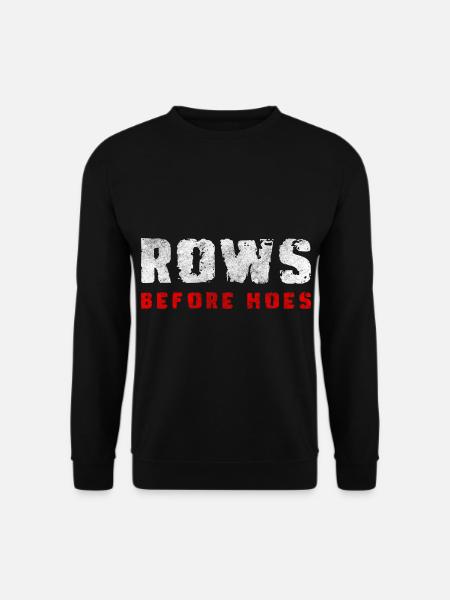 rowing machine athlete body sculling - Unisex Sweatshirt - black
