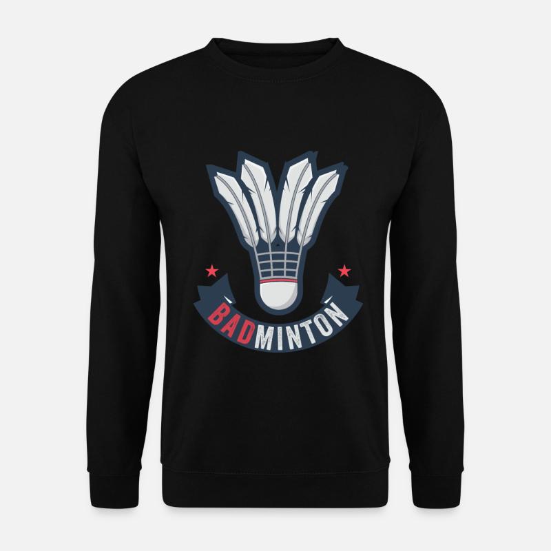 Badminton - Unisex Pullover - Schwarz