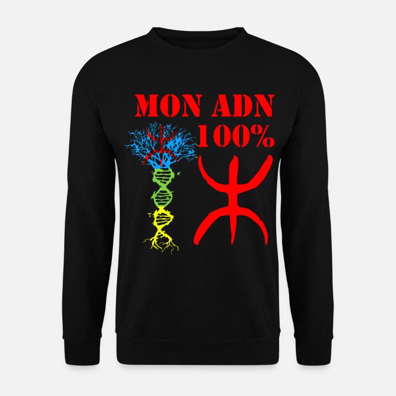 My 100% Amazigh DNA - Unisex Sweatshirt - black