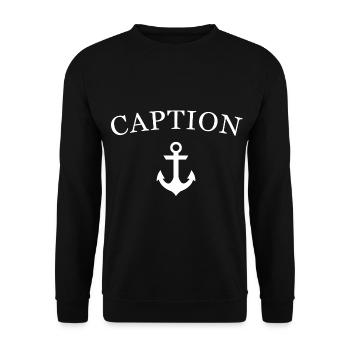 Voile nautique voilier amoureux légende cadeau - Sweat-shirt Unisexe - noir - Devant - Alina (178cm) & Michal (187cm)