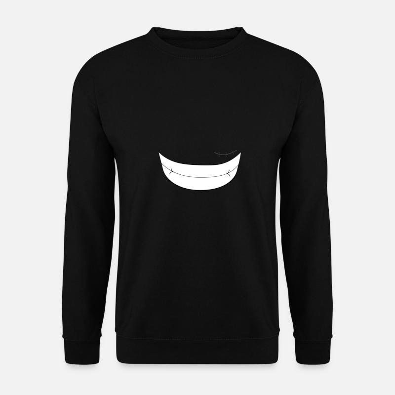Ruffy Smile - Unisex Pullover - Schwarz